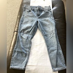 Cosmic Blue Love Boyfriend jeans